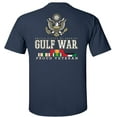 thumbnail image 3 of Fair Game Proud Veteran Gulf War Eagle T-Shirt-Navy-S, 3 of 5