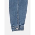 thumbnail image 6 of Wonder Nation Girls Denim Bubble Jacket, Sizes 4-18 & Plus, 6 of 7