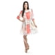 thumbnail image 5 of Vestido abstracto con cinto Roman Fashion Juvenil 3825 Durazno naranja claro CH, 5 of 5