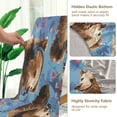 thumbnail image 4 of BZSMCE Chairs Slipcovers Dining Chair Covers Bear Play Music Creative Pattern, 4 of 7