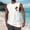 White, variant on Men's Muscle Tank Top, Classic Graphic Muscle Tee, Crewneck Sleeveless T-shirt for Men Size 2XL White