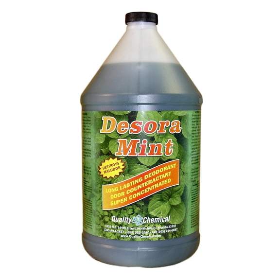 Desora Mint Concentrated mint fragrance deodorant - 1 gallon (128 oz.)
