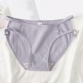 thumbnail image 2 of B91xZ Culottes pour Femmes Beyondsoft Taille Basse, Violet L, 2 of 5