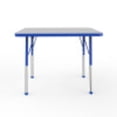 thumbnail image 3 of ECR4Kids 24in x 36in Rectangle Everyday T-Mold Adjustable Activity Table Grey/Blue - Standard Ball, 3 of 4