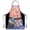 Blue, variant on Funny White Elephant Apron With Belly Design For Adults Great Christmas Gift For Dad And Men Adjustable Neck Strap Black