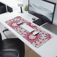 thumbnail image 2 of Boost Your Productivity: Amcove Mouse Pad - Vintage Decorative Elements, Mandala Design, Non-Slip Rubber Base (31.5x11.8 Inch), 2 of 7
