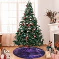 thumbnail image 7 of Sikiie Purple Hippo In Water 30-48 inches {designName} Print Christmas Tree Skirt Snowman Xmas Tree Skirt with Edge Christmas Decorations for Holiday Party-36", 7 of 7