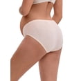 thumbnail image 3 of INSPIRE CHIC Women's Mid-Waisted Tummy Support Maternity Briefs Hi-Cut Seamless Comfortable Underwears 3 Packs M 1 Pink 1 Beige 1 Apricot, 3 of 4