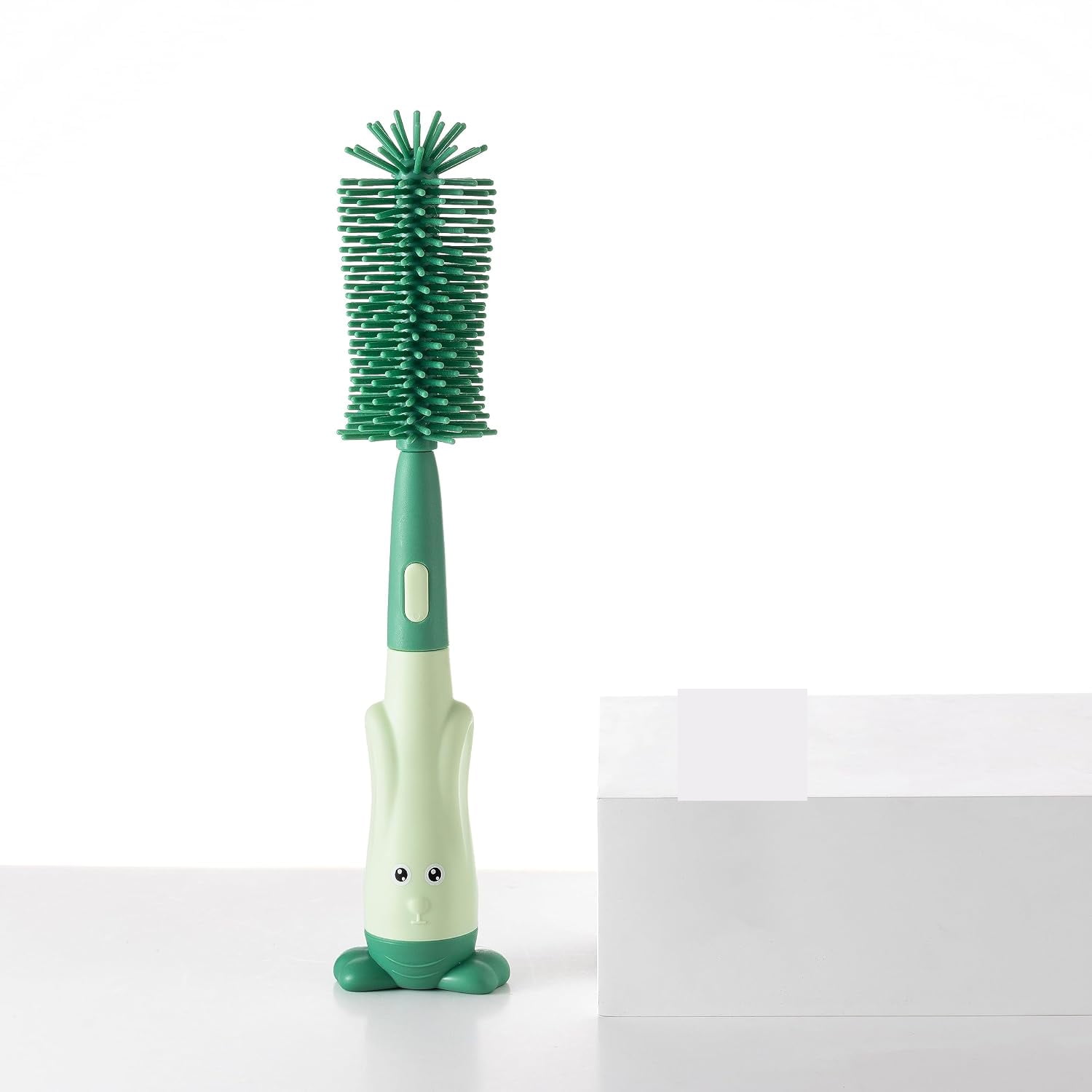 ACDANC Silicone Baby Bottle Brush with Standwater Bottle Brush Cleaner Set|Cup Cleaning Brushmultifunctional Cleaning Brush Set Silicone Bottle Brush with Stand