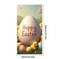 thumbnail image 3 of [Easter Egg Printed Door Curtain] Spring To Your Home and Easily Matches Various Interior Styles. It Is An Indispensable Decorative This Season!, 3 of 4