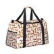 thumbnail image 2 of Fotbe Dachshund Dog Bolsa de Viaje con Estampado, Bolsa de Fin de Semana para Mujer con Compartimento para Zapatos, Bolsa de Gimnasio con Bolsillo Húmedo, 2 of 7
