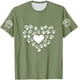 thumbnail image 4 of Tops Y Blusas de las Mujeres Estampadas Cuello Redondo Manga Corta, Poliéster Casual Top para Diario, Fiesta Y Todas las Estaciones, 4 of 8