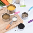 thumbnail image 1 of Juego de 10 tazas y cucharas medidoras Tazas y cucharas para hornear con escala, 1 of 11