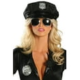 thumbnail image 2 of Police Officer Cap Cops Hat Law Enforcement Halloween Costume Accessory Black, 2 of 2