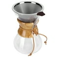 thumbnail image 1 of Coffee Maker Coffee Drip Pot Gorgeous Appearance With Stainless Steel Filt Filter Coffee Pot Coffee Machine Reusable Safe And Healthy Office For Home 600ml, 1 of 8