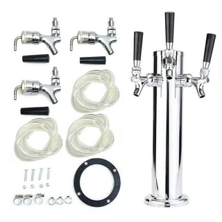 3.5L Beer Tower Dispenser With 3 Taps And Freeze Tube