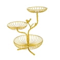 thumbnail image 1 of Cesta de frutas de 3 niveles, frutero decorativo, recipiente desmontable para verduras, recipiente para servir para encimera de oficina., 1 of 9
