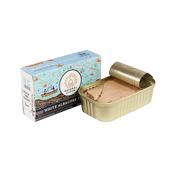 Natural Catch Albacore Tuna Fillets 4.4 oz (Pack of 12)