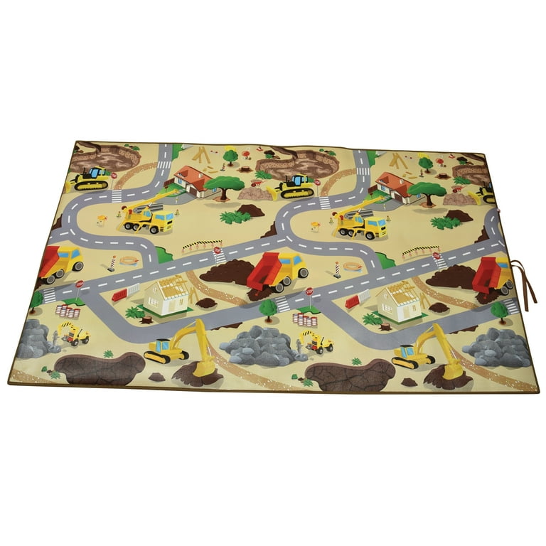 Construction play store rug