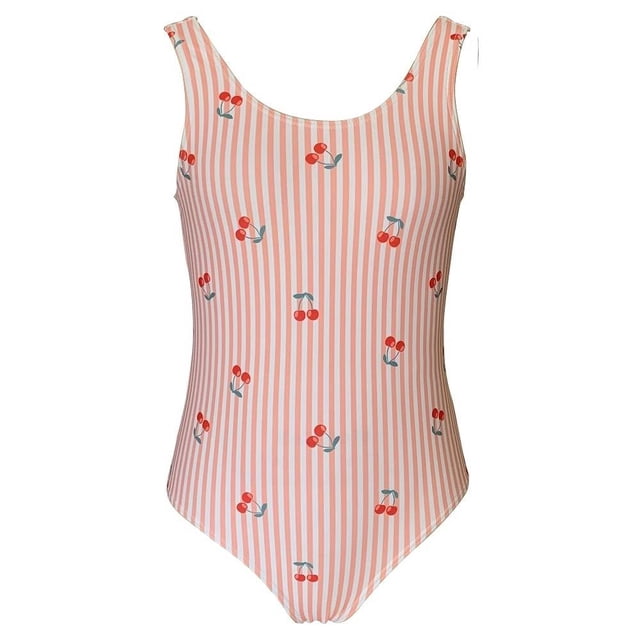 Traje de Baño George para Niña, Completo color Rosa Talla 2