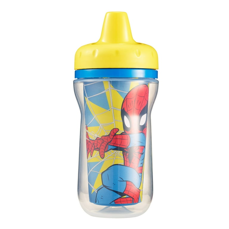 Marvel Superheroes Insulated Hard Spout Sippy Cups With One Piece