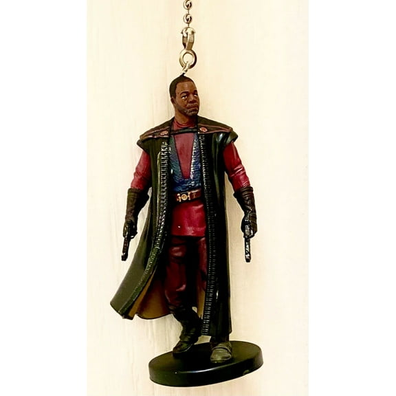 Greef Carga 4" PVC Fan Light Lamp Pull  Mandalorian Figure