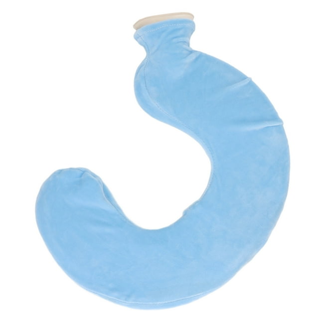 Botella de Agua Caliente en Forma de Cuello Con Cubierta Tejida para Viajar