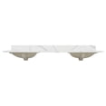 thumbnail image 7 of Altair Design Arbios 72" Quartz Stone Vanity Top in Calacatta White, 7 of 7