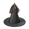 thumbnail image 2 of Baby Hats Decorative Props Roleplay Headdress Bow Caps Wizard Hat Toddler Hat Black One Size, 2 of 4