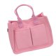 thumbnail image 1 of Bolso De Lona Bolso De Hombro Artístico Retro De Gran Capacidad Con Bolsillos Para El Trabajo Compras Escolares Diarias, 1 of 7