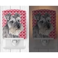 thumbnail image 2 of Schnauzer Valentine's Day Ceramic Night Light, 2 of 2