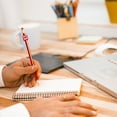 thumbnail image 3 of 50 Pcs Numbered Pencil Toppers 1-30,Reusable Pencil Label Tags,Classroom Tracking Markers for Supply Station Storage & Organization (Red,Number 1-50), 3 of 5