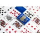 thumbnail image 5 of Juego de cartas Tally-Ho MetalLuxe azul con estampado de metal auténtico, 5 of 7