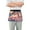Cartoon Sheep Lie on Cloud, variant on Server Apron with 3 Pockets Waterproof Waitress Waist Short Apron for Man Woman Cute Sheep in Sky 12 Inches