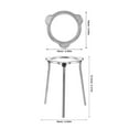 thumbnail image 4 of Alcohol Lamp Tripod Laboratory Tripod Detachable Alcohol Lamp Support Stand, 4 of 6