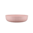 thumbnail image 1 of Mainstays Grid Pink Polypropylene Dinner Bowl, 1 Pack, Light Pink, 1 of 5
