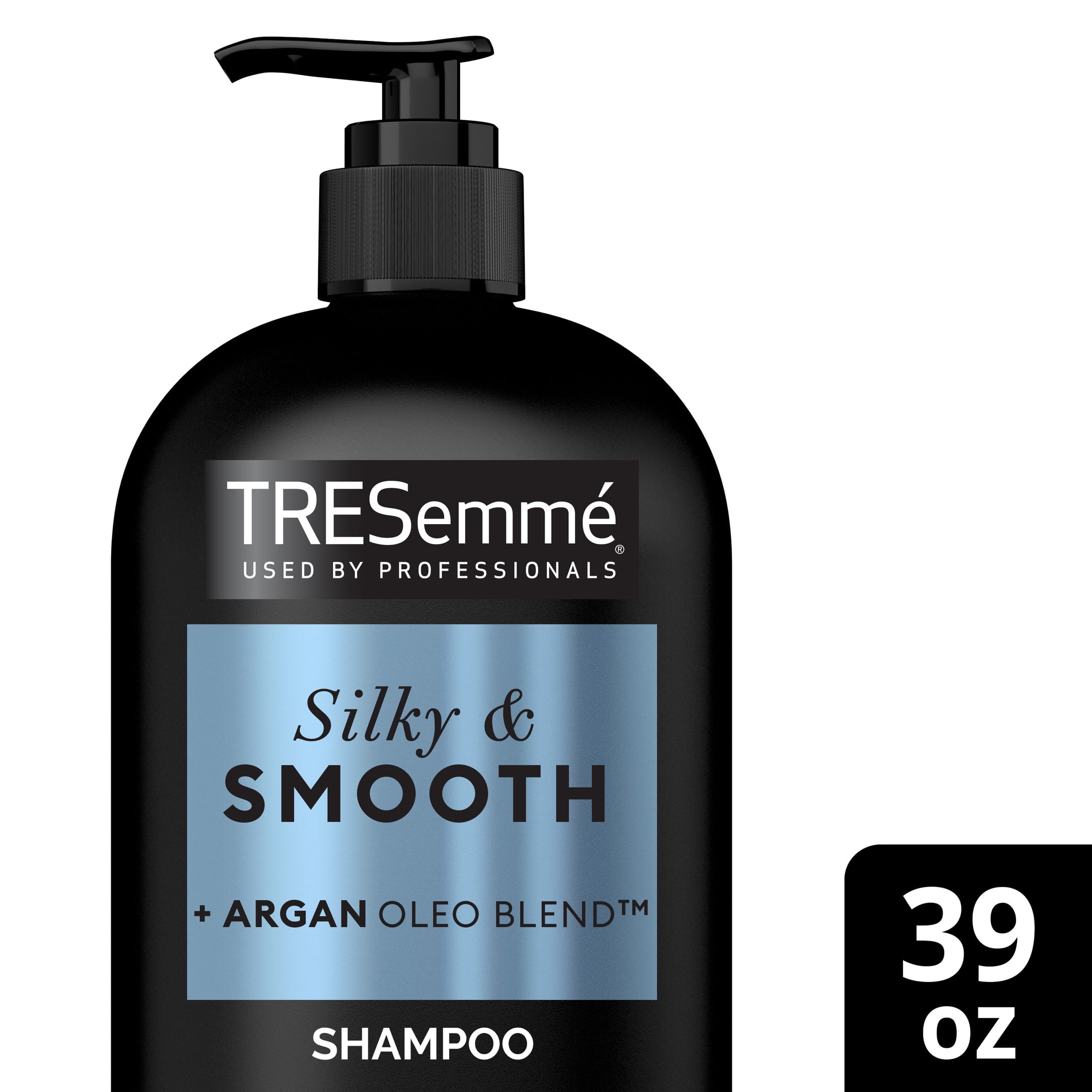 Tresemme Silky Smooth Argan Oleo Bland Frizz Control and Shine Shampoo 39 oz - Walmart.com