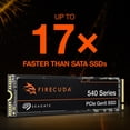 thumbnail image 5 of Seagate FireCuda 540 NVME GEN5 SSD M.2 2280 1TB PCI-Express 5.0 x4 3D TLC Internal Solid State Drive (SSD) ZP1000GM3A004, 5 of 8