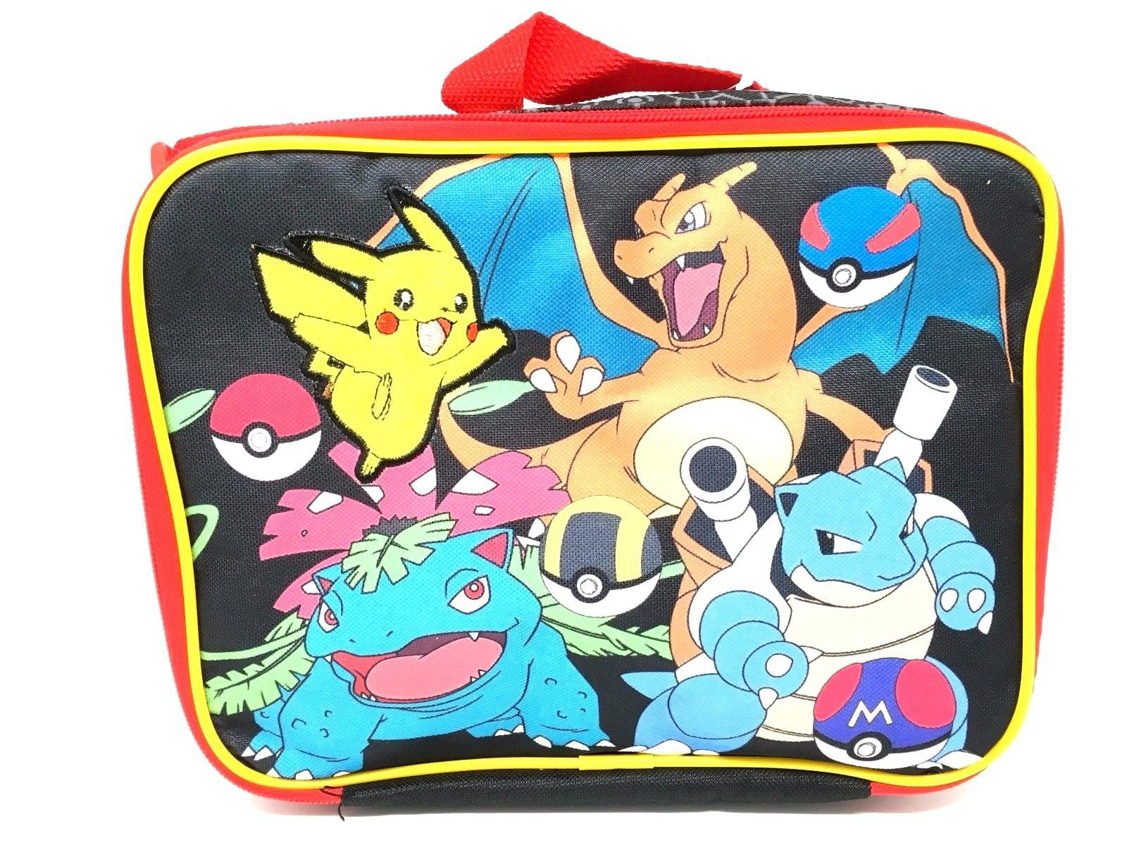 New Arrive 2017 Pokemon Pikachu Black & Red School Lunch Bag - Walmart.com