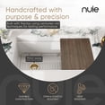 thumbnail image 4 of Nuie Kitchen Sink 36" Single Bowl Apron Front, Grid & Cutting Board, Fireclay, 36x19x10", 4 of 7