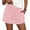 Striped Pink White, variant on PRETTYGARDEN Women's Striped Boxer Shorts Summer Trendy Casual Elastic Waist Lounge Sleep Pajama Bottoms Beach Shorts
