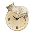 thumbnail image 1 of Reloj de pared con diseño de gato, moderno y elegante, decorativo, para cocina y interior. S, 1 of 9
