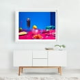 thumbnail image 3 of Vibrant Cocktail Still Life - Photography Pop Art Modern Art Fruit Cocktail Surrealism Kitchen Decor Abstract White Framed Wall Art Print 5 x 7 inches, 3 of 4