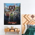 thumbnail image 4 of Ninjago Tapestry Wall Hanging Wall Art Decor Wall Tapestry for Living Room Bedroom Dorm 60"x80", 4 of 8