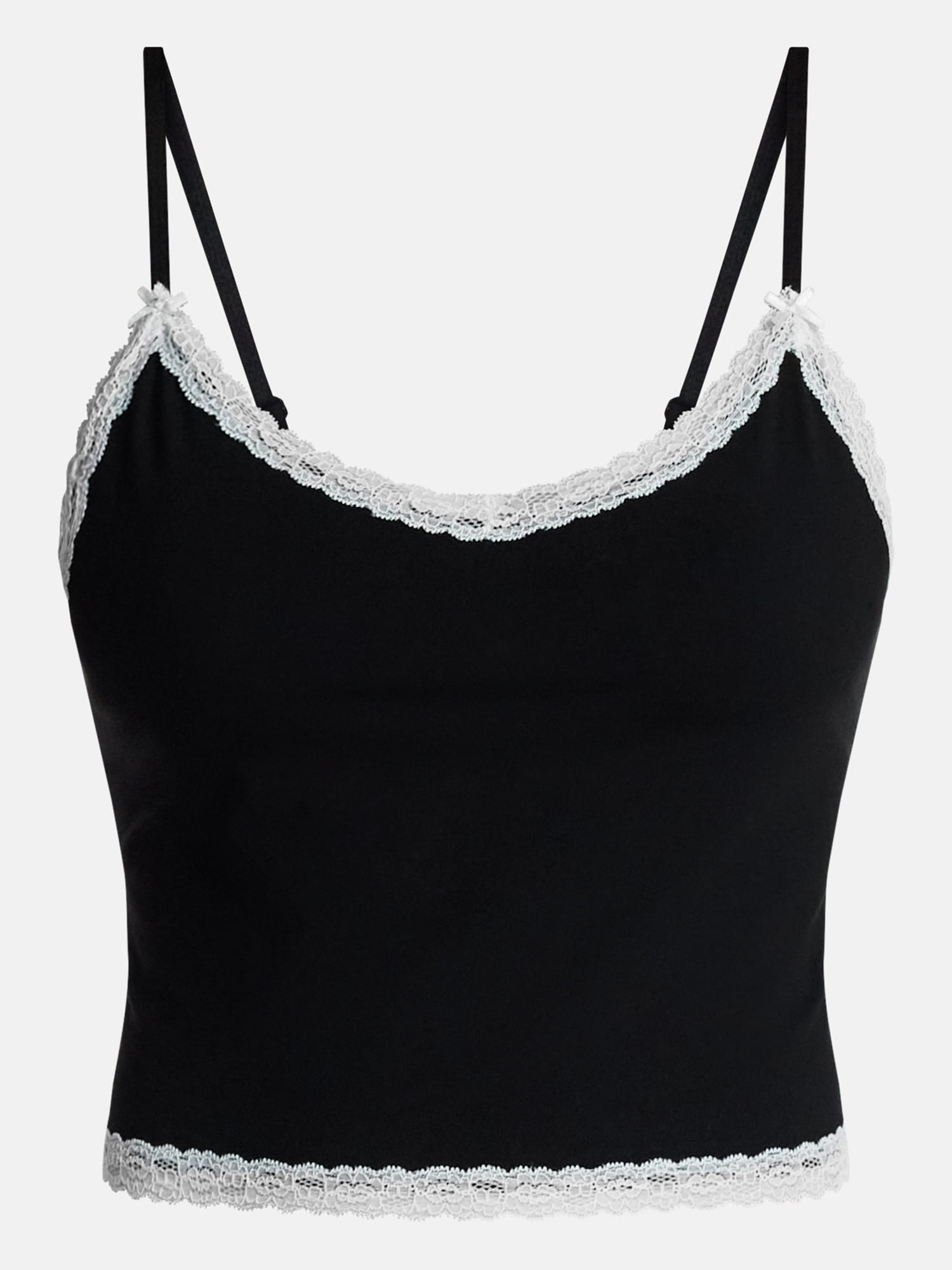 No Boundaries Sleep Lace Cami Top, Women's XXS-3X
