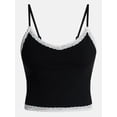 thumbnail image 4 of No Boundaries Sleep Lace Cami Top, Women's XXS-3X, 4 of 4