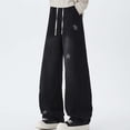 thumbnail image 5 of Jean pour Homme Coupe Ample Style de Rue Jambe Droite Confort Maximisé et Longueur Prolongée pour un Usage Quotidien Décontracté, 5 of 5