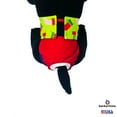 thumbnail image 3 of Barkertime Green Christmas Stocking on Red Waterproof Premium Dog Diaper - Made in USA, 3 of 6