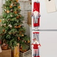 thumbnail image 4 of 2Pcs Christmas Refrigerator Door Handle Cover Christmas Gnomes Knob Covers for Cabinets Xmas Fridge Handle Covers Xmas Handles Protector for Kitchen Party Decor, 4 of 10