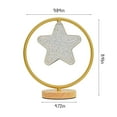 thumbnail image 3 of JOGZMZ Iron Decorative Lamp Battery Powered Iron Decorative Lamp Table Lamp Warm LED Lamp Winding Iron Decorative Lamp Birthday Christmas New Year, 3 of 6